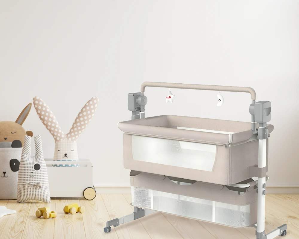 rocking bassinet cradle
