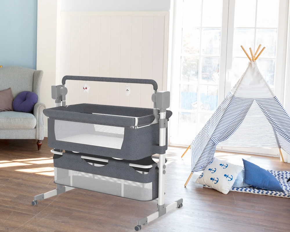 rocking bassinet cradle